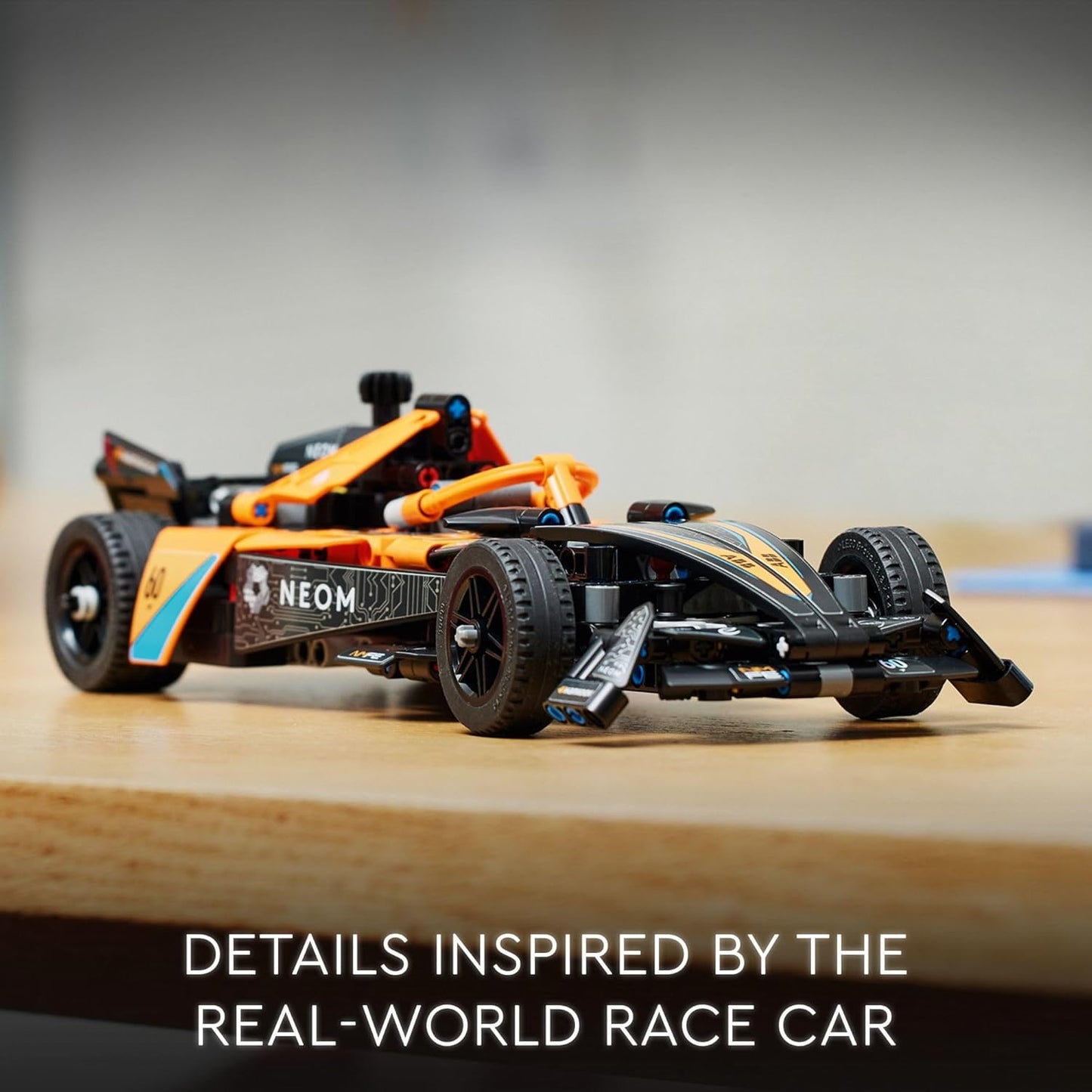 LEGO Technic NEOM Mclaren Formula E Toy Cars - Building Toy Set
