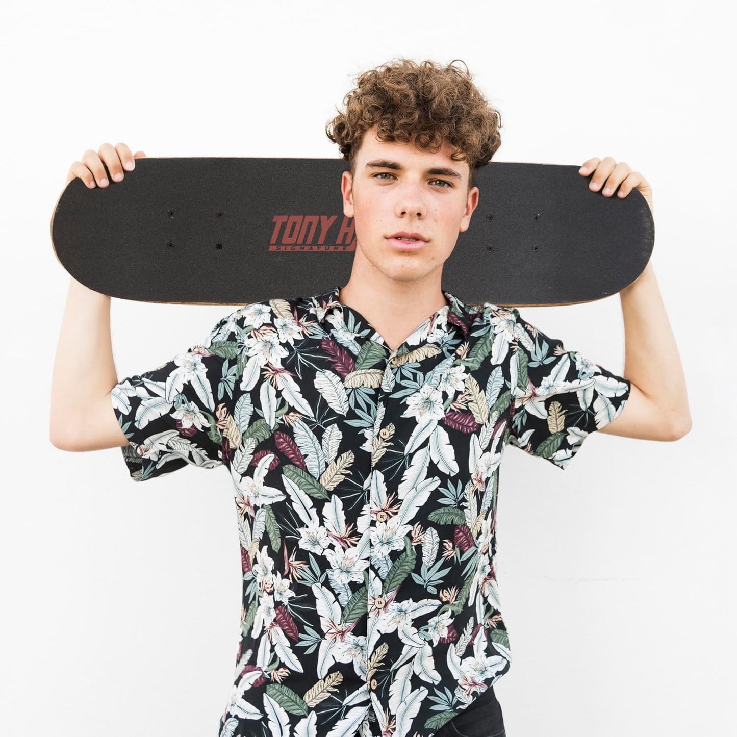 Skateboard Tony Hawk 31" - Signature Series 1 Skateboard with Pro Trucks, Full Grip Tape, 9-Ply Maple Deck, Ideal for All Experience Levels