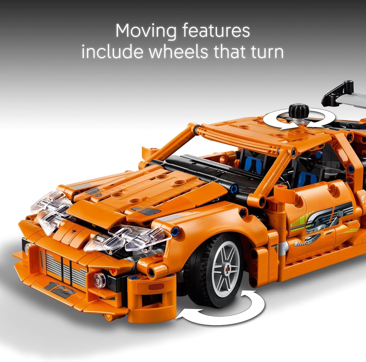 LEGO Technic Fast and Furious Toyota Supra MK4 Building Kit - Creative Gift for Fast and Furious Car Fans