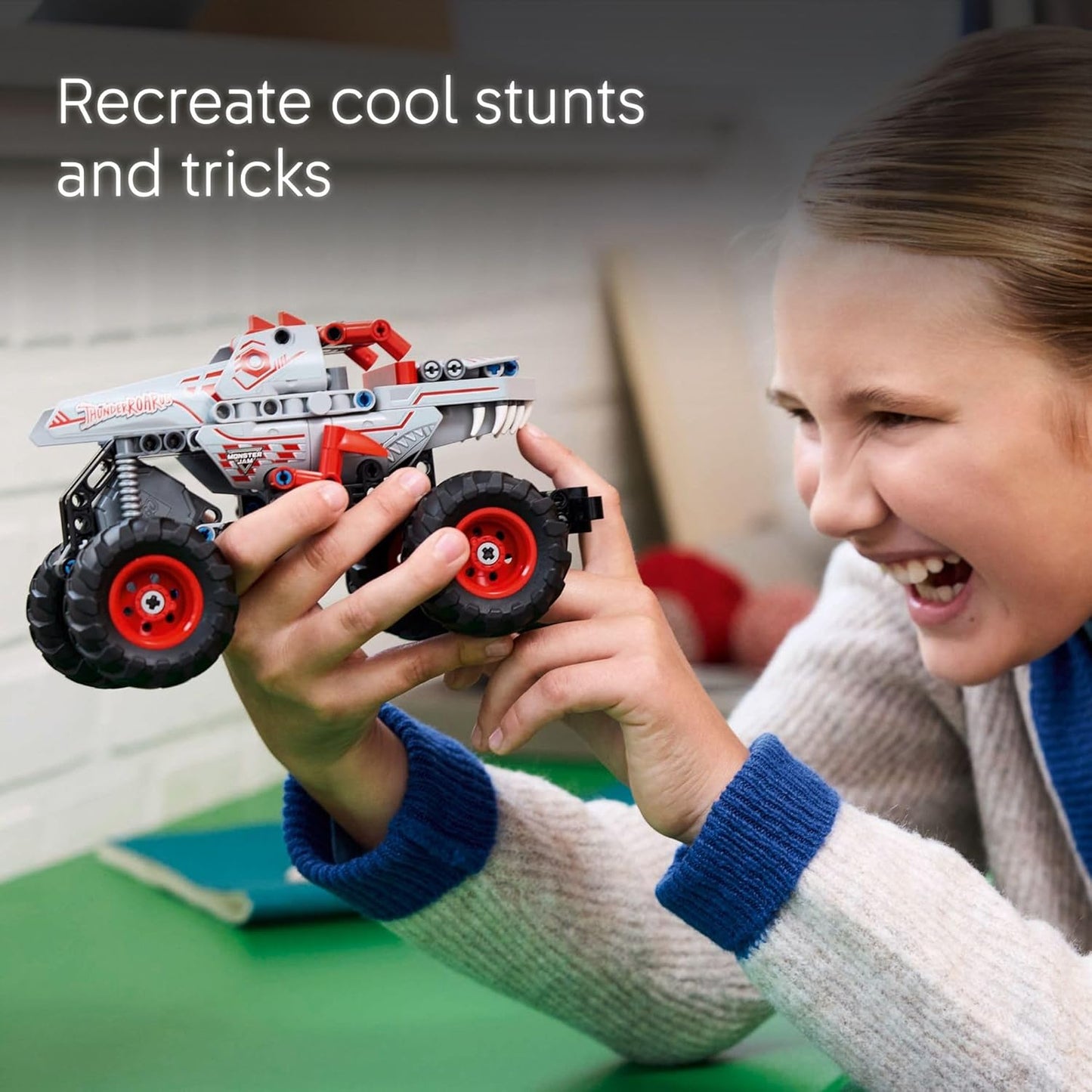 LEGO Technic Monster Jam Thunderroarus Pull-Back Monster Truck Toy