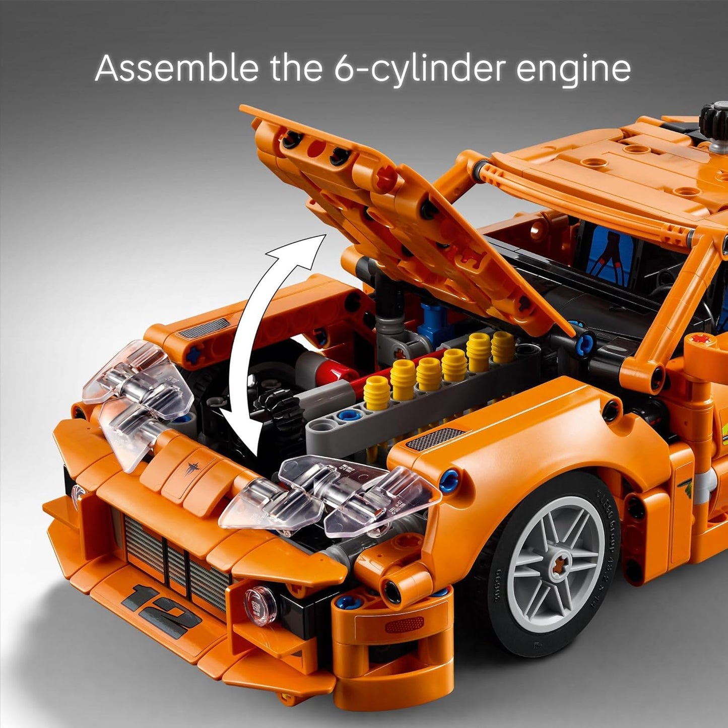 LEGO Technic Fast and Furious Toyota Supra MK4 Building Kit - Creative Gift for Fast and Furious Car Fans