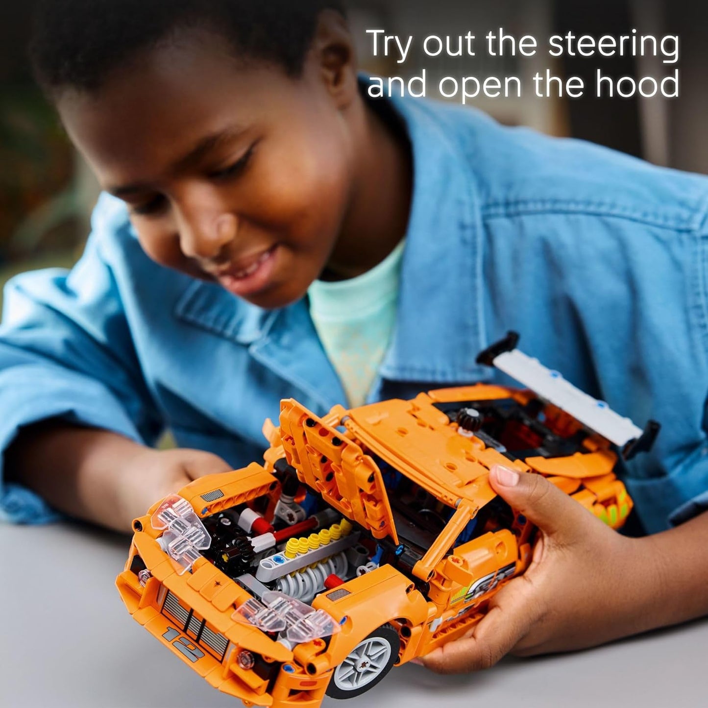 LEGO Technic Fast and Furious Toyota Supra MK4 Building Kit - Creative Gift for Fast and Furious Car Fans