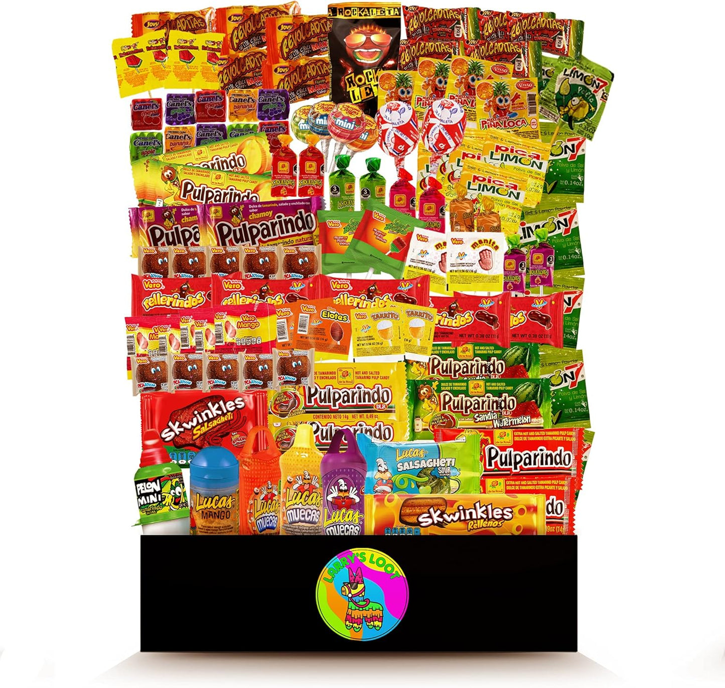 Mexican Candy LSL 100 Pieces (1.3Kg) Super Variety Pack