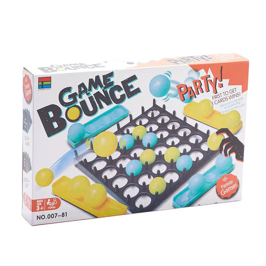 Board Game Bounce Ball Game Jumping Ball Table Game Interaction Family Party Desktop Bouncing Funny Toy Kit for Children Adults
