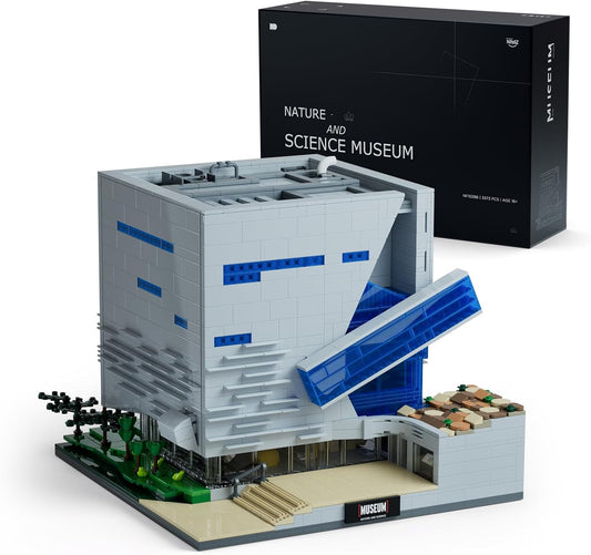 NIFELIZ LEGO NATURE and SCIENCE MUSEUM Building Set, Gift Idea for Lovers of Museums, Buildable Display Model, Addition to the Modular Buildings Collection (3373 PCS, NF10286)