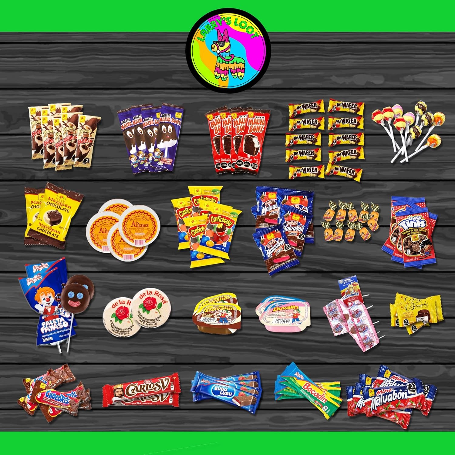 Mexican Candy LSL 110 Pieces (1.5Kg) Super Variety Pack 