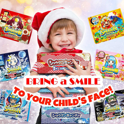 SHOGUN CANDY 40 Pcs Japanese Snacks and Japanese Candy, Popin Cookin Snack Boxes, Kawaii Anime Susanoo
