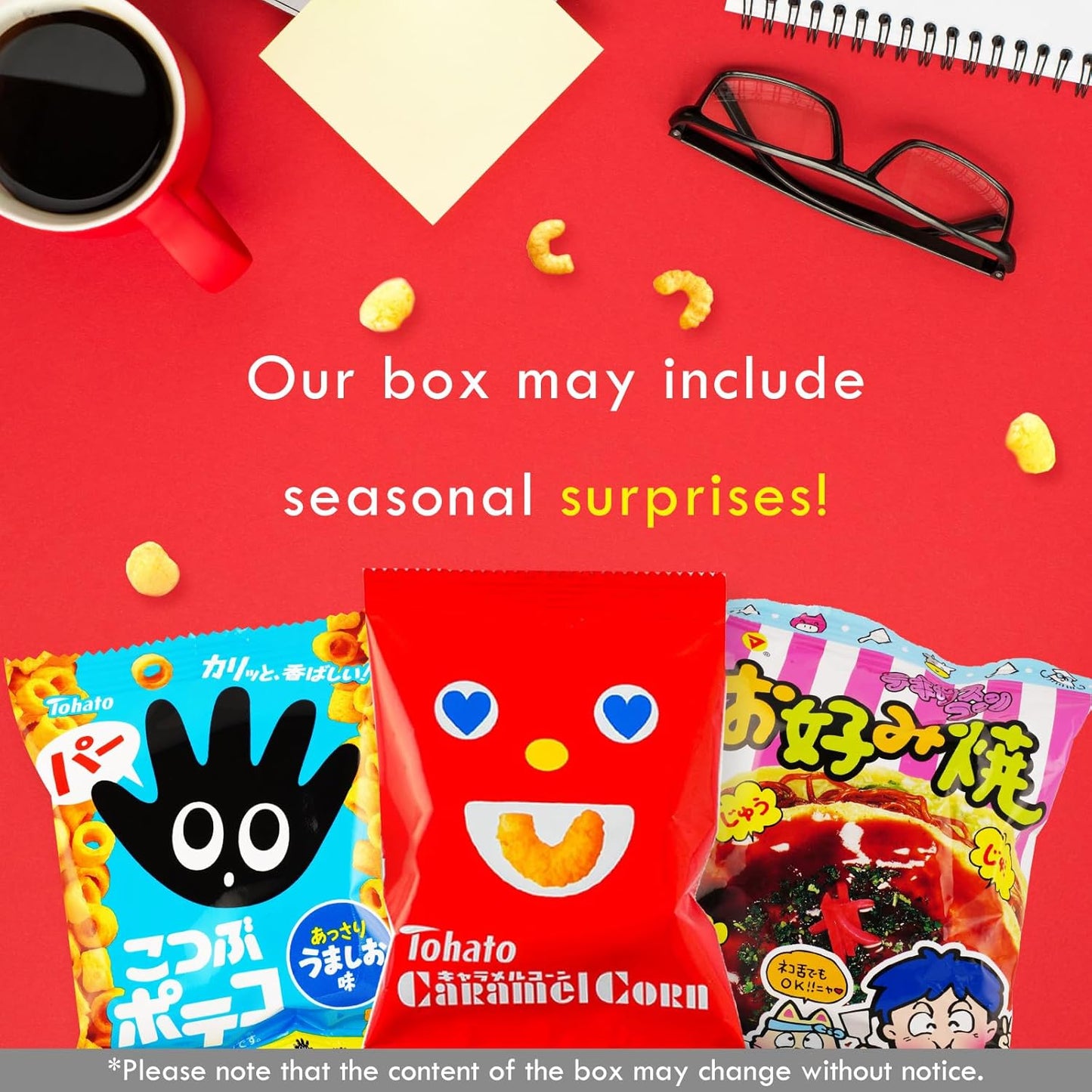 SHOGUN CANDY 40 Pcs Japanese Snacks and Japanese Candy, Popin Cookin Snack Boxes, Kawaii Anime Amaterasu