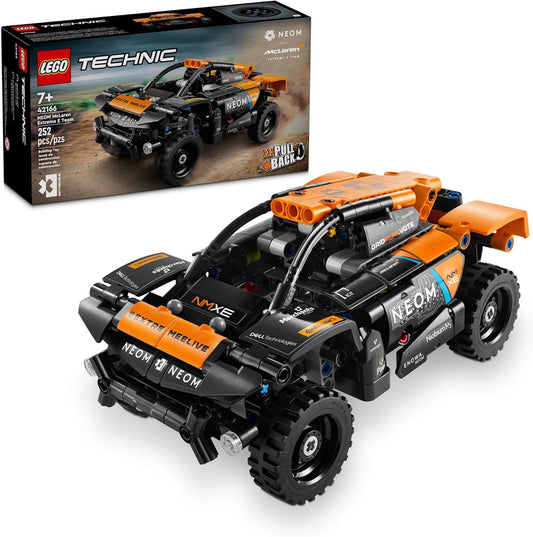 LEGO Technic NEOM Mclaren Extreme E Race Off-Road Pull Back Car Toy 