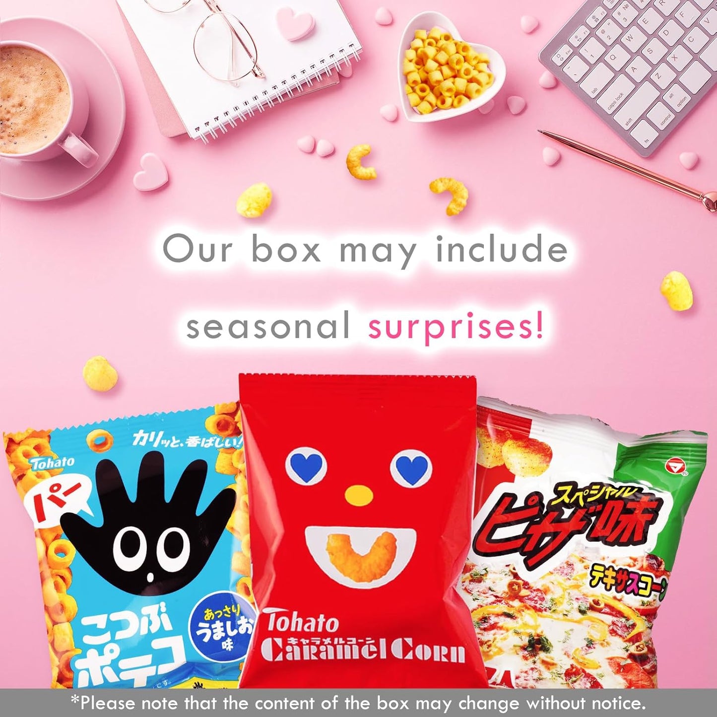 SHOGUN CANDY 40 Pcs Japanese Snacks and Japanese Candy, Popin Cookin Snack Boxes, Kawaii Anime Hime Box