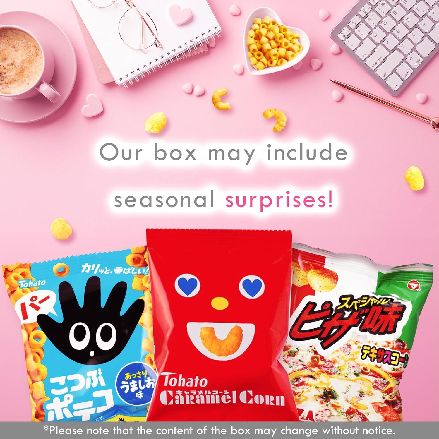 SHOGUN CANDY 40 Pcs Japanese Snacks and Japanese Candy, Popin Cookin Snack Boxes, Kawaii Anime Hime Box
