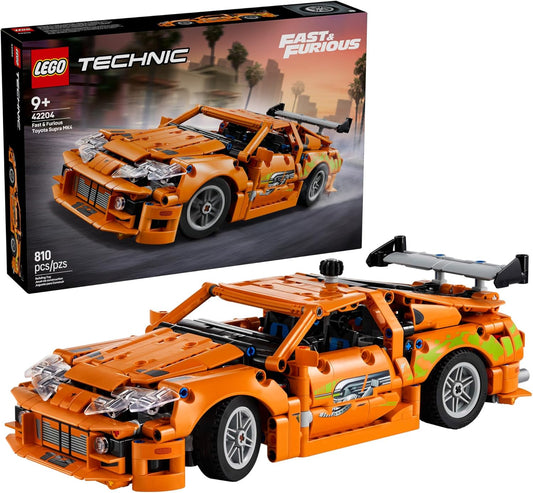 LEGO Technic Fast and Furious Toyota Supra MK4 Building Kit - Creative Gift for Fast and Furious Car Fans 