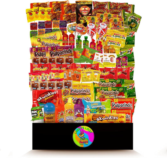 Mexican Candy LSL 100 Pieces (1.3Kg) Super Variety Pack