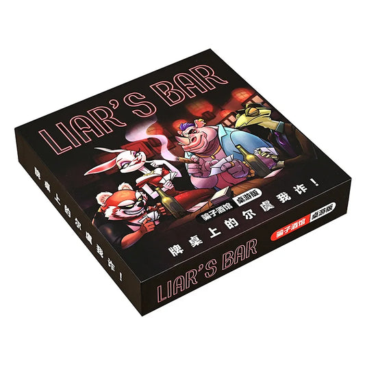 Board Game Liars Bar Table Card Multiplayer Portable Social Deduction Card Adult
